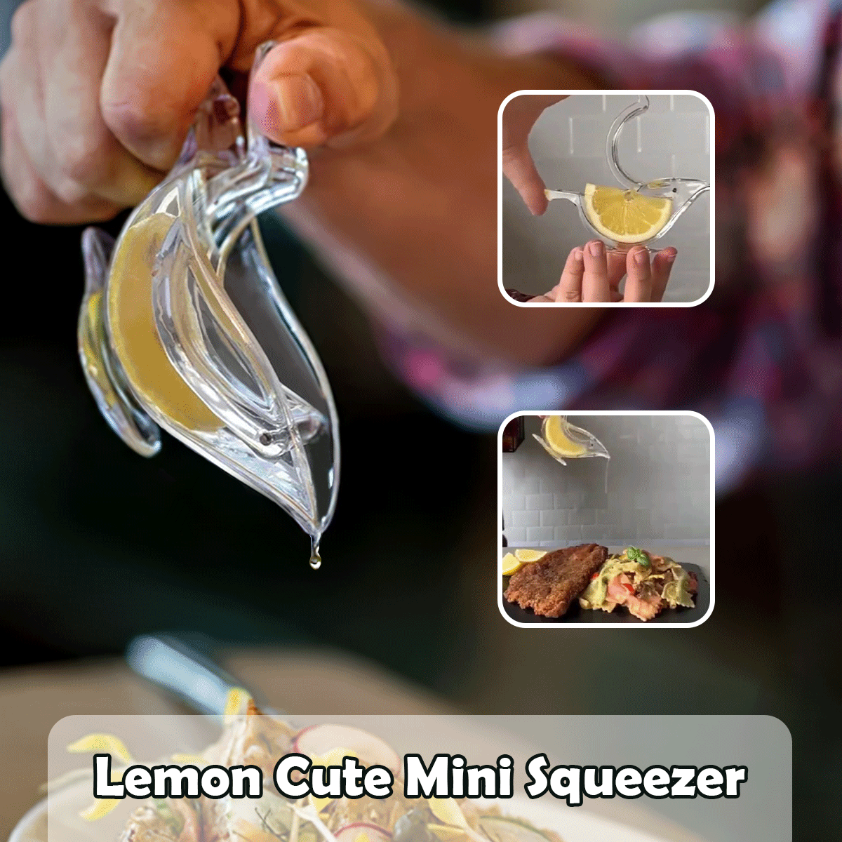 Lemon Cute Mini Squeezer