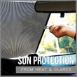 Retractable Window Roller Sunshade For Car
