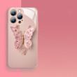 THIS IS A DISCOUNT FOR YOU - Flat 3D Butterfly Pattern Glass Cover Compatible with iPhone