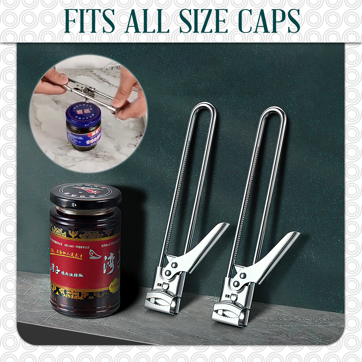 THIS IS A DISCOUNT FOR YOU - Adjustable Multi-Function Bottle Cap Opener
