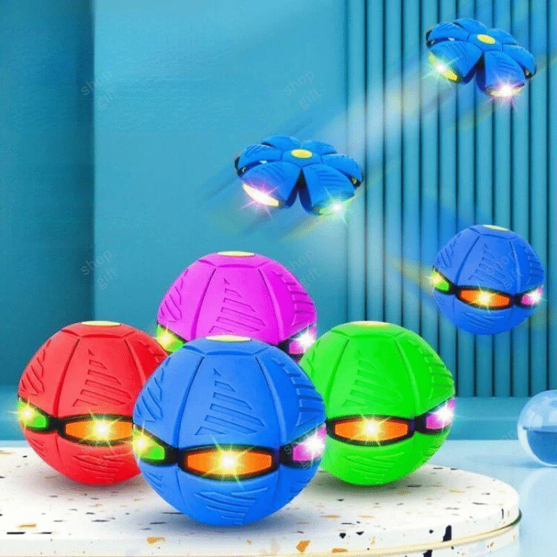 This is a discount for you - LED Flying UFO Flat Throw Disc Ball With LED Light Toy Kid Outdoor Garden Basketball Game Lkcomo Throw UFO Disc balls