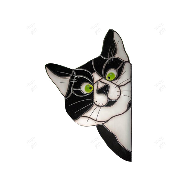 This is a discount for you - Funny Cat Dog Stickers Household Wall Windows Car Glass Decoration Stickers Cat Lover Gift Festival Decor