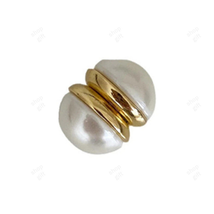 This is a discount for you - Simulated Pearl Magnetic Earrings for Women New Trend Magnet Ear Clip Earring Party Jewelry
