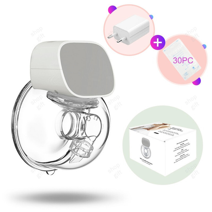 This is a discount for you - Portable Electric Breast Pump USB Chargable Silent Wearable Hands-Free Portable Milk Extractor Automatic Milker BPA free