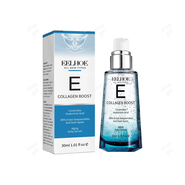 THIS IS A DISCOUNT FOR YOU - Collagen Boost Serum Deep Anti Wrinkle Firming Remove Fine Lines Restoration Skin Elasticity Brighten Moisturizing Face Essence