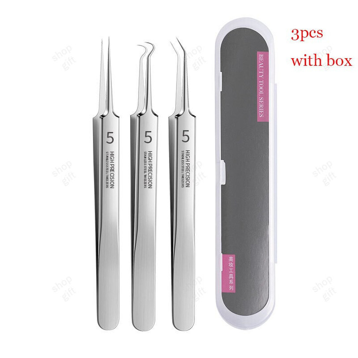 THIS IS A DISCOUNT FOR YOU - German Ultra-fine No. 5 Cell Pimples Blackhead Clip Tweezers Beauty Salon Special Scraping & Closing Artifact Acne Needle Tool