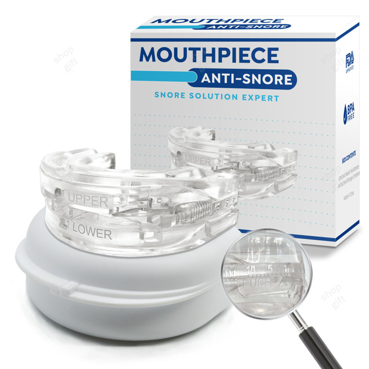 THIS IS A DISCOUNT FOR YOU - Anti-snore Tooth Guard Sleep Apnea Mouth Piece