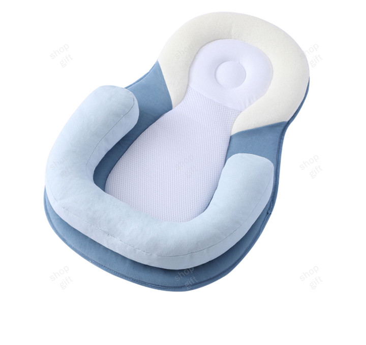 THIS IS A DISCOUNT FOR YOU - Anti-Rollover Shaped Pillow Portable Baby Bed