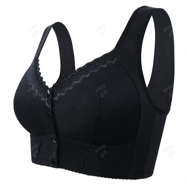 THIS IS A DISCOUNT FOR YOU - Front Closure Breathable Bra