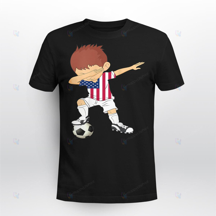 Dabbing Soccer USA Jersey Shirt - American Soccer