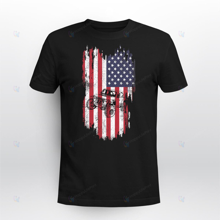 Jeep Shirt, Jeep T Shirt, Jeep t-shirt, Jeep USA Flag Jeep Apparel.