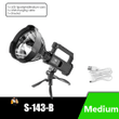 Rechargeable Handheld Spotlight Flashlight 90000 High Lumens