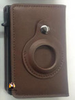 new fossy multi-functional rfid blocking waterproof durable pu leather wallet
