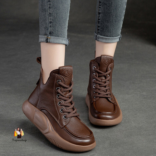 Breathable Retro Style Boots