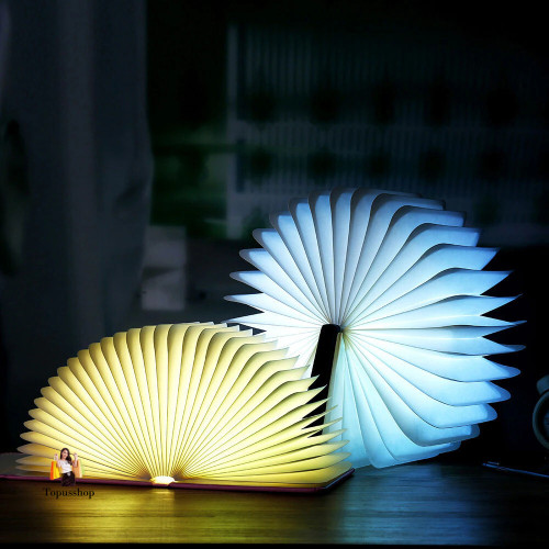 New 3D Folding Creative LED Night Light Book Light Decor
