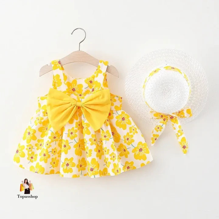 2Piece Baby Girl Fashion Casual Dresses Newborn Clothing Set BC171