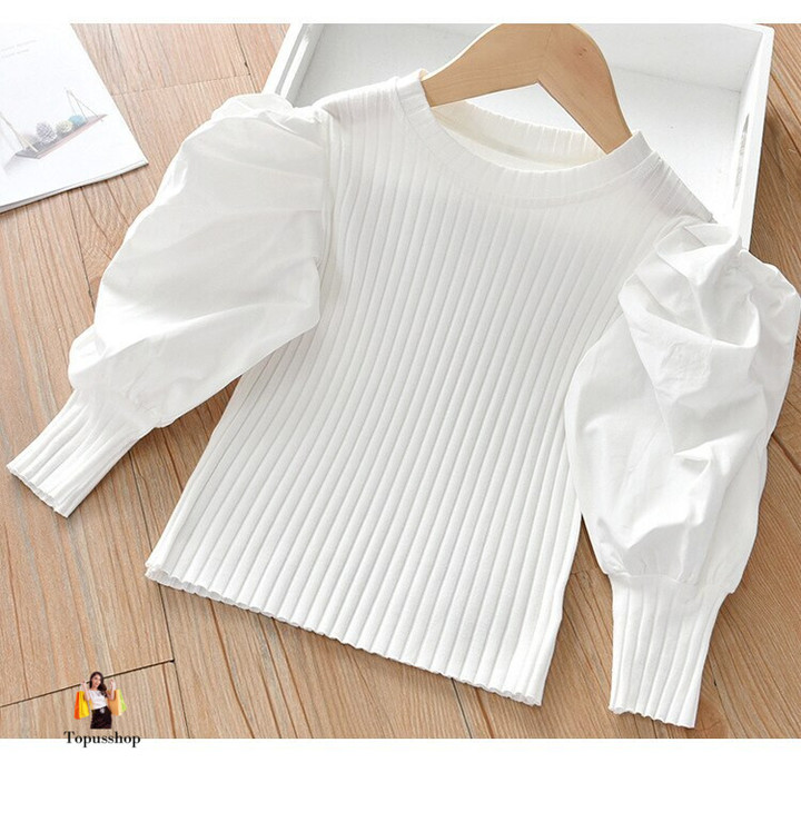 Baby Girls Loong Sleeve Casual Tops Pullover Shirt for Toddler Girl