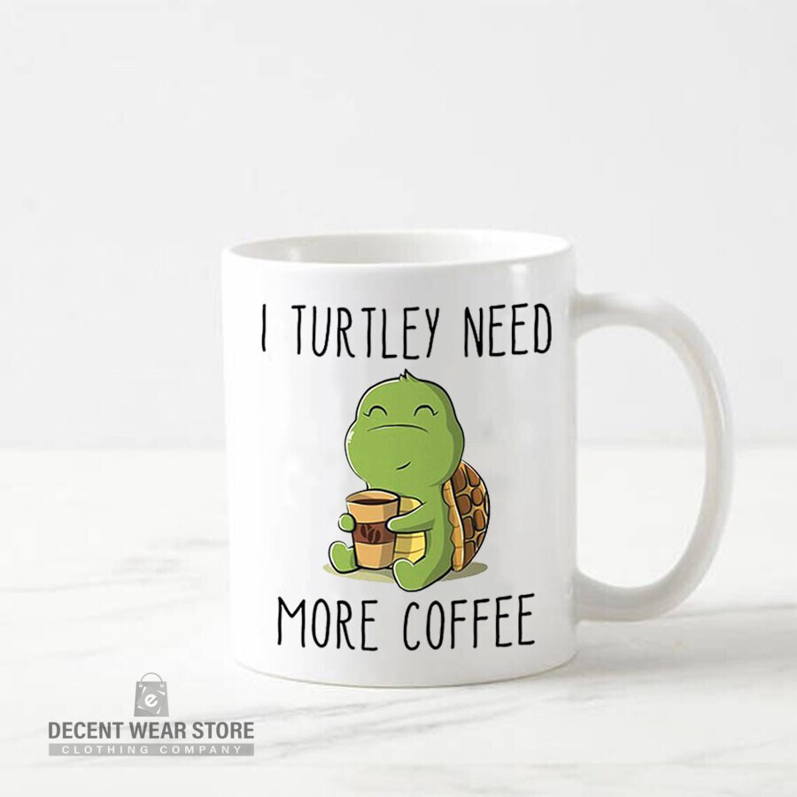 Cartoon Tortoise 350ml Coffee Mug