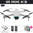 2022 New Mini Drone S89 pro 4k Profesional HD Dual Camera WiFi Fpv Drones Height Preservation Rc Helicopters Quadcopter Toys