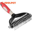 Pet Comb Brush Stainless Steel Double-sided 10135822