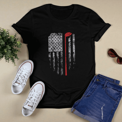 Golfing Gift for Men, American Flag Golf Club Gift T-Shirt