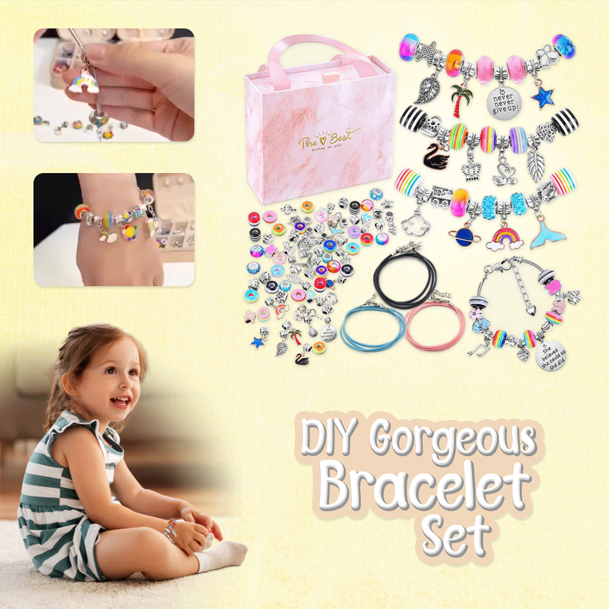 DIY Gorgeous Bracelet Set