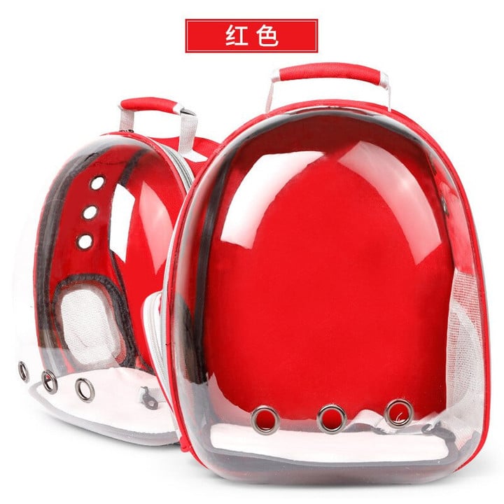 Portable Cat Carrier Bag Breathable Pet Carriers Small Dog Cat Backpack Outdoor Transport Space Capsule Cage Travel Pets Bag