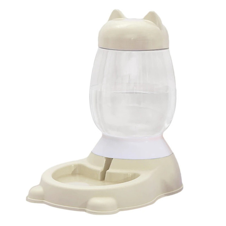 Pet Dog Cat Automatic Feeders Large Capacity Drinking Waterer Fountain Pet Cat Food Feeding Bowls Water Dispenser For Cats Dogs