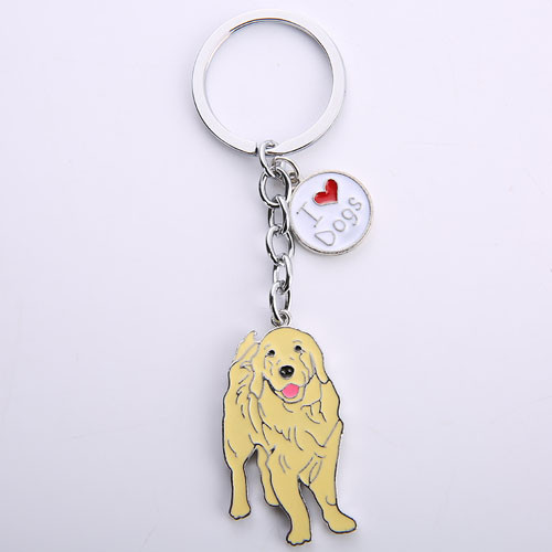 50 % off Carry Your Love for Golden Retrievers Everywhere with Our Stylish Keychain!