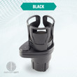 2 In 1 Vehicle-mounted Slip-proof Cup Holder 360 Degree Rotating