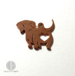 dachshund, trendy charms for jewelry making, pandora charms, charm holder pendant, gold charms,