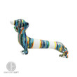 Elevate your home decor with our modern resin Dachshund dog sculpture. This artful piece combines creativity and craftsmanship to bring a touch of personality to your living space. Whether it graces your bedroom, living room, or serves as a thoughtful gift, this unique accessory adds charm and style to any setting. Discover a delightful blend of contemporary design and animal-inspired aesthetics with this resin Dachshund, making it an ideal home accent and a memorable gift choice.