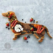 Elevate your dining experience with our "Creative Wood Dachshund Dog Dinner Plate." This unique tableware piece is a must-have for dog lovers and anyone seeking distinctive, creative design in their home. Crafted from wood, this dinner plate features an endearing dachshund dog design that adds a touch of whimsy and character to your table setting. Perfect for everyday meals or special occasions, it's a conversation starter and a unique addition to your dinnerware collection. Explore the perfect fusion of creativity and functionality with this charming Dachshund Dog Dinner Plate.