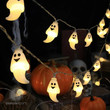 Light up your Halloween celebrations with our Halloween LED String Lights featuring charming pumpkin, ghost, spider, and skull decorations. These festive lights are the perfect addition to your home or party decor, creating a spooky and fun atmosphere that's sure to delight both young and old alike. Add a touch of Halloween magic with these versatile and whimsical decorations.