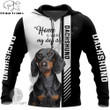 Elevate your autumn style with our "Dachshund Dog 3D Printed Men's Hoodies." These unique sweatshirts offer an eye-catching and lifelike 3D Dachshund print, making them perfect for both men and women. With a versatile unisex design, these hoodies are ideal for casual sportswear. Show your love for Dachshunds while staying comfortable and stylish. Explore our collection now to add a touch of canine charm to your wardrobe this season.