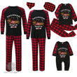 Get ready for a cozy and festive holiday season with our "Dachshund Through The Snow" Christmas Matching Family Pajamas Set. These black long pajamas are designed to keep your entire family warm and in the holiday spirit. The adorable Dachshund-themed print adds a touch of charm to your festivities. Create cherished memories together in these matching pajamas. Whether you're taking holiday photos or simply enjoying a relaxing evening by the fire, these pajamas will make your Christmas extra special. Make it a tradition and order your set today!