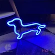Enhance the ambiance of your bedroom, bar, or restaurant with our charming Dog Neon LED Night Light. This USB-charging decorative lamp not only adds a playful touch to any space but also makes for a perfect gift for children. Illuminate your surroundings with this unique and delightful piece of wall decor.