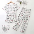 Elevate your bedtime routine with our charming Dachshund Pajama Set. Crafted for ultimate comfort, this sleepwear ensemble combines style and softness, making it the perfect choice for Dachshund enthusiasts. Get ready for a cozy night's rest with this delightful Pajama Set.