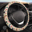 Enhance your car's interior with our Dachshund Dog Pink Flowers Steering Wheel Cover. Crafted for both style and functionality, this cover not only adds a charming touch to your steering wheel but also offers breathability and anti-slip properties. Its universal fit ensures it can be easily installed on most sedans. Drive in comfort and with a touch of personality with this delightful steering wheel cover.