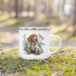 Dachshund Printed Enamel Coffee Mug For Perfect Dog Lover's Gift