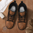 Basset Hound Mandala Leather Boots
