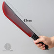 Elevate your Halloween decor with our "Halloween Bloody Knife DIY Party Decoration." This sharp plastic toy adds a thrilling and chilling touch to your Halloween party setup. Perfect for creating tricky and terrifying props that will leave your guests in suspense, this knife brings an extra dose of fright to your festivities. Craft your own horror scene with this realistic-looking decoration that's sure to be the centerpiece of your Halloween decor.