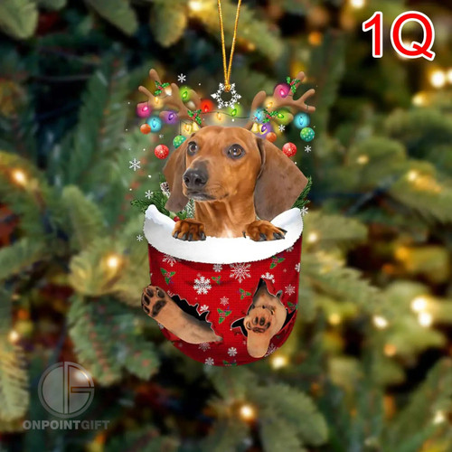 Dachshund Dog Christmas Ornaments - Festive Holiday Decor & Gifts