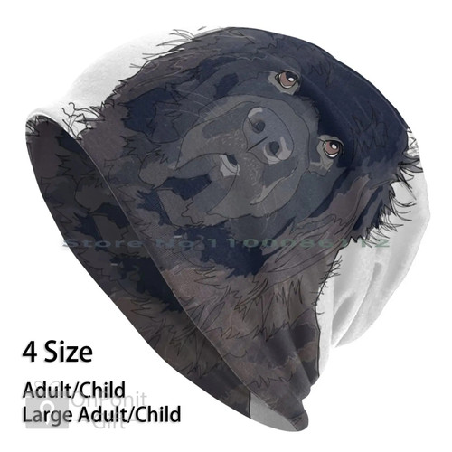 Newfoundland Dog Beanie Knit Hat - Perfect Gift for Dog Lovers
