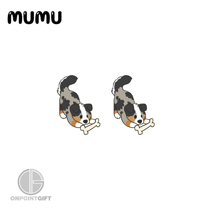 handmade-australian-shepherd-stud-earrings-unique-epoxy-jewelry