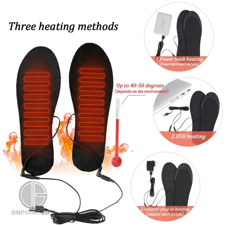 The Most Effective Rechargeable Heated Insoles Winter Insole Foot Warmers For Men And Women