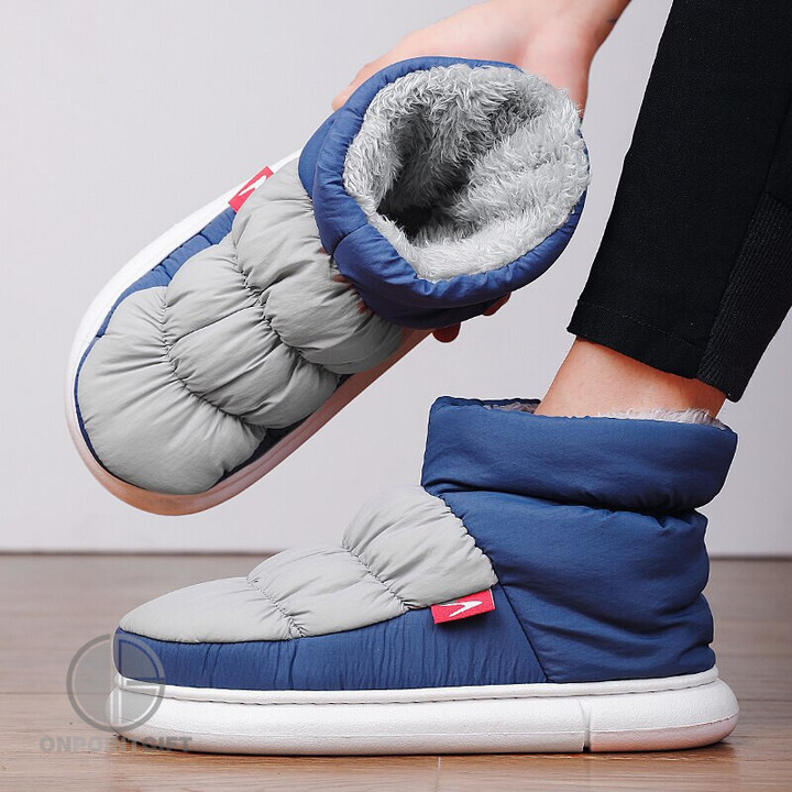 The Best Indoor And Outdoor House Shoes Winter Warm Cotton Slippers For Couples Snow Boots For Men And Women