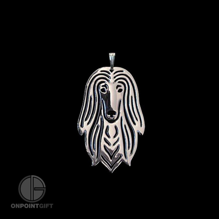 Afghan Hound Metal Jewelry For Girls and Women