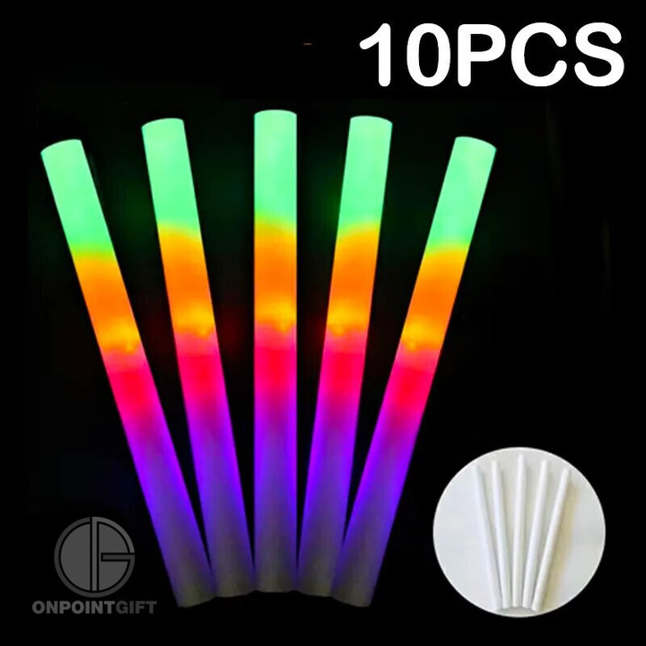 Light up your parties, raves, and special events with our RGB LED Luminous Sticks! These versatile sticks are a fantastic addition to your celebrations, whether it's a lively party, a vibrant rave, or a memorable wedding, birthday, or festival. With their ability to produce a stunning array of colors, these fluorescent glow sticks are sure to create a mesmerizing atmosphere and add an extra element of fun to any occasion. Get ready to make your events unforgettable with these vibrant LED luminous sticks that will leave everyone in awe.