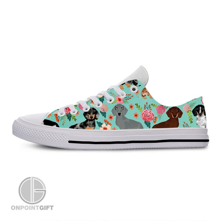 Explore our exclusive collection of Breathable Dachshund Sneakers for both men and women. These unique shoes not only keep your feet comfortable and cool but also feature adorable Dachshund-themed designs. Step out in style with our fashionable and breathable footwear, perfect for Dachshund lovers and shoe enthusiasts alike.